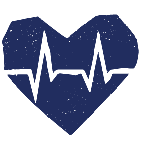 hand-drawn illustration of heartbeat