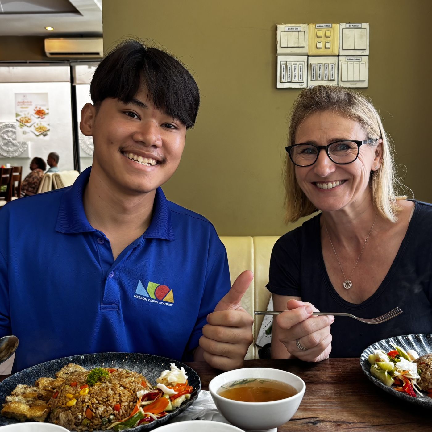 Penny and Sou Chhay outing