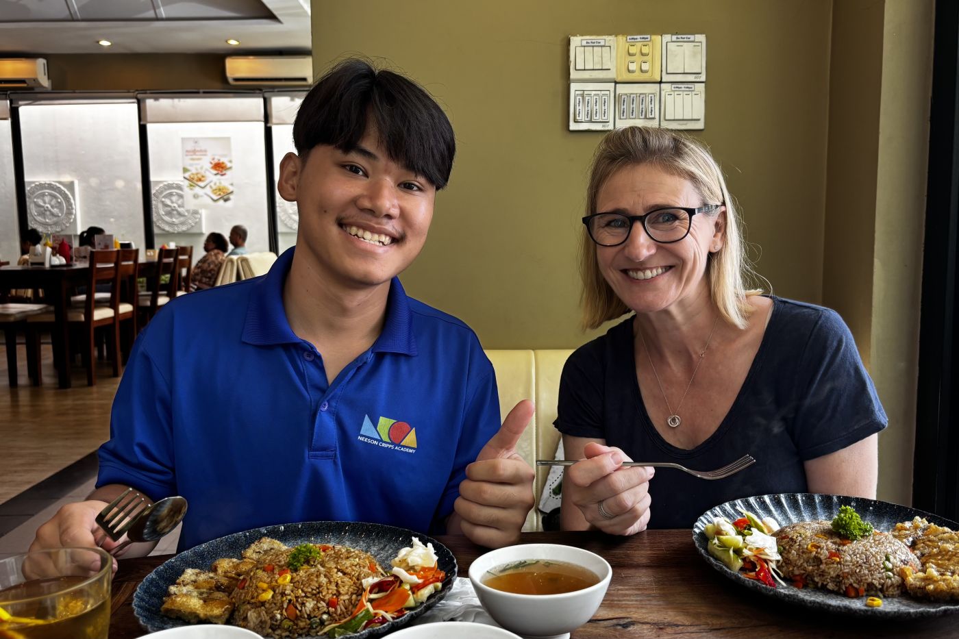 Penny and Sou Chhay outing