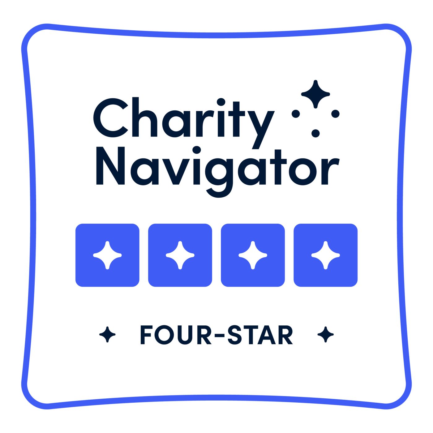 Four Star Rating Badge Full Color